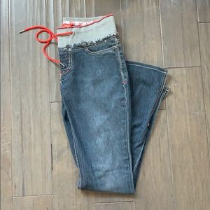 Eckored Indigo Flared Denim Jeans - Size 5